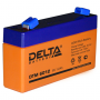 Автомобильный аккумулятор Delta Battery DTM 6012 1,2А/ч-6V- EN3 - прямая 97x24x58