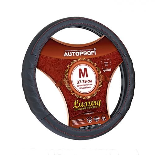 Autoprofi AP-1070 BK/BK (M) M 37—39 см кожа черный