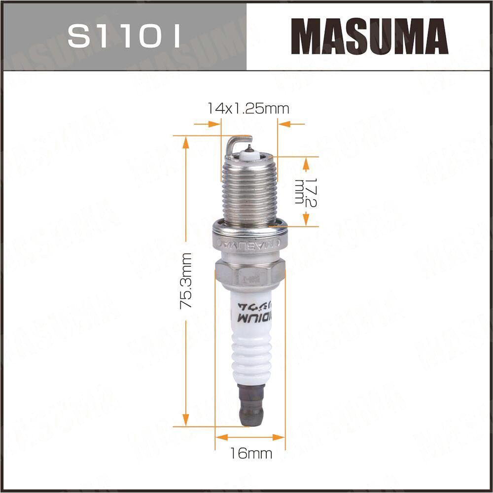 Masuma S110I BKR6EIX-P 1 шт.